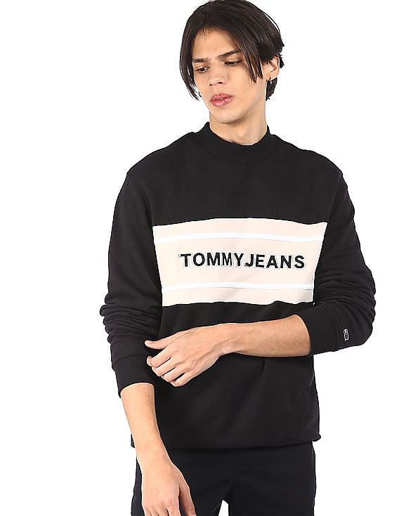 Buy Tommy Hilfiger Men White Essential Embroidered Monogram Sweatshirt -  NNNOW.com