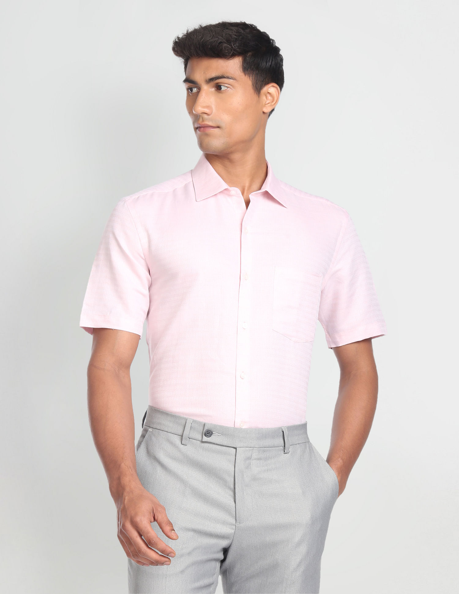 Arrow Geometric Dobby Shirt