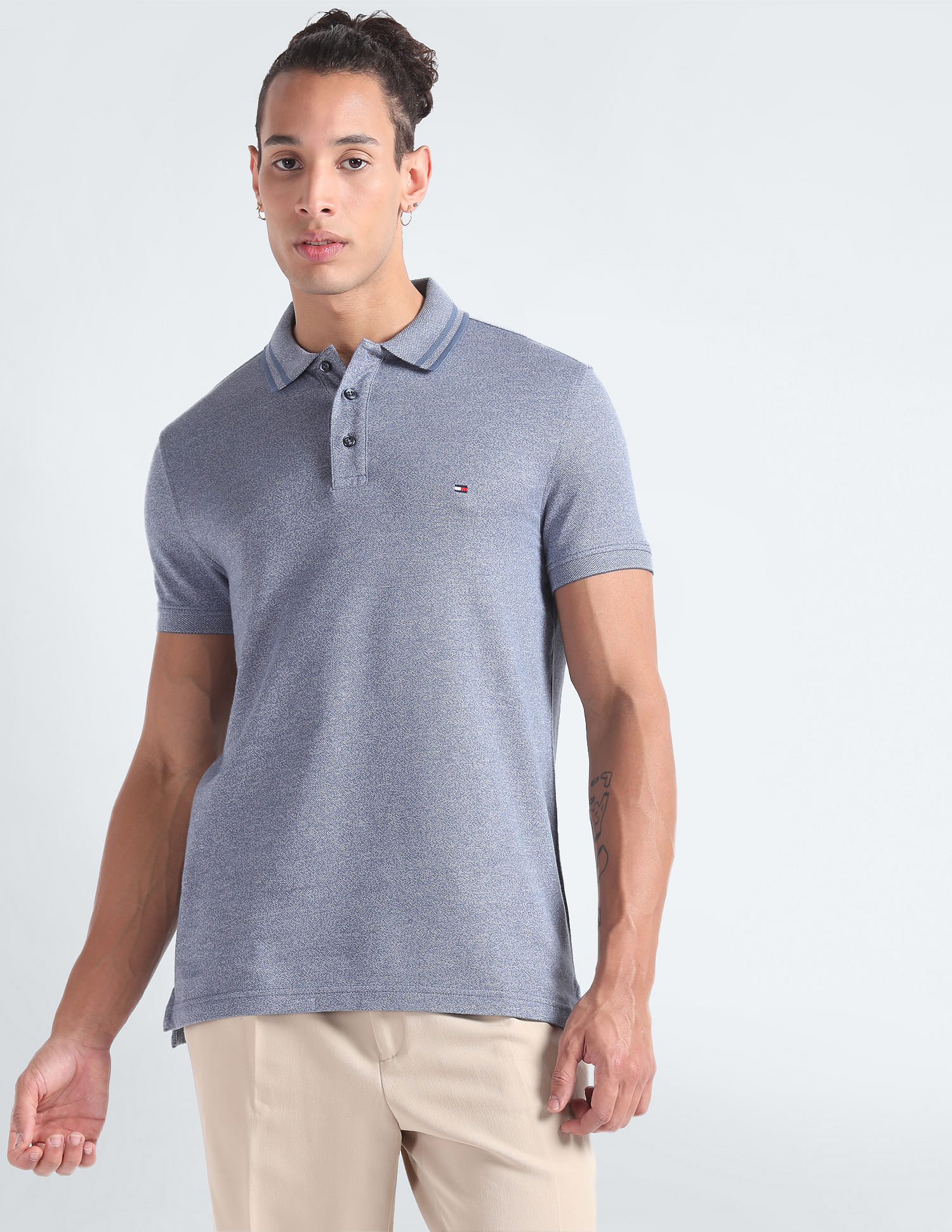 Buy Tommy Hilfiger Slim Fit Sustainable Polo Shirt - NNNOW.com