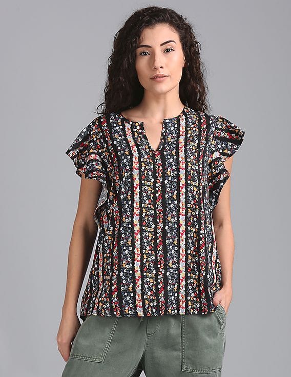 Crop Tops Short Sleeve Inexpensive Womens Blouses Buy GAP Women