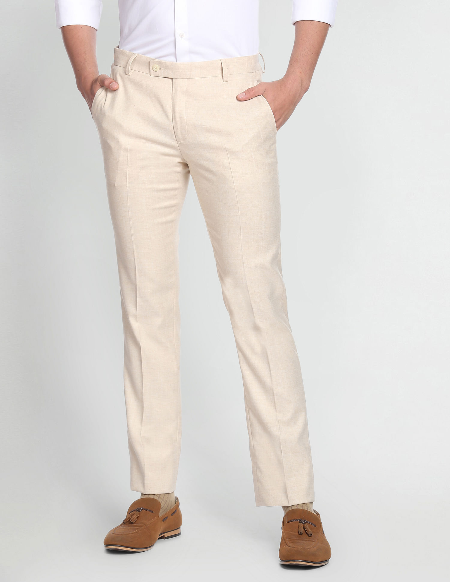 TheRealB Trousers and Pants  Buy TheRealB Structured Tailored Pants Online   Nykaa Fashion