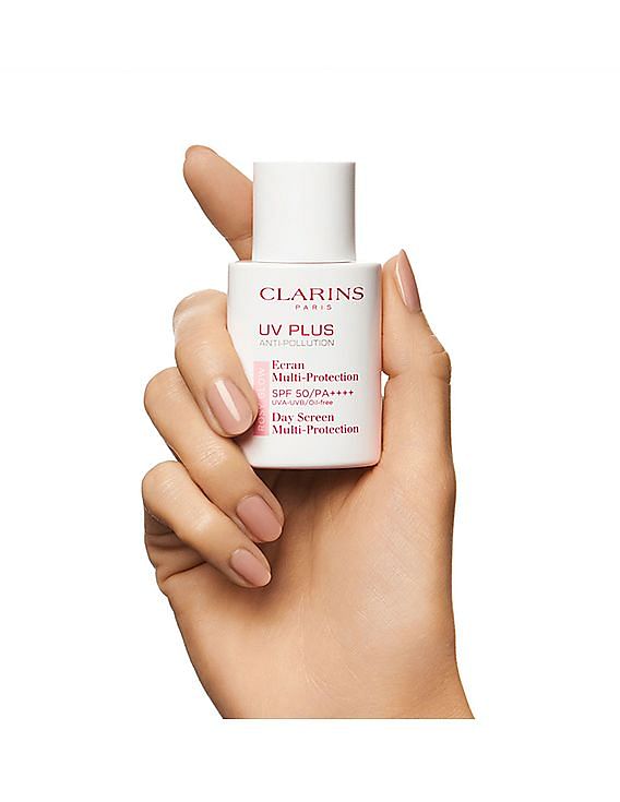 clarins sunscreen pink