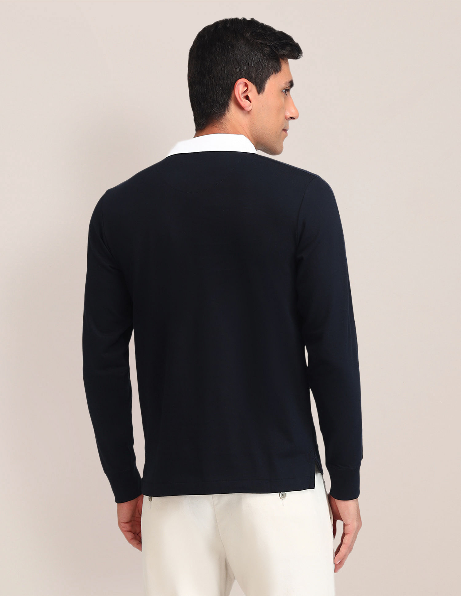 U.S. Polo Assn. Solid Pattern Slim Fit Polo Shirt