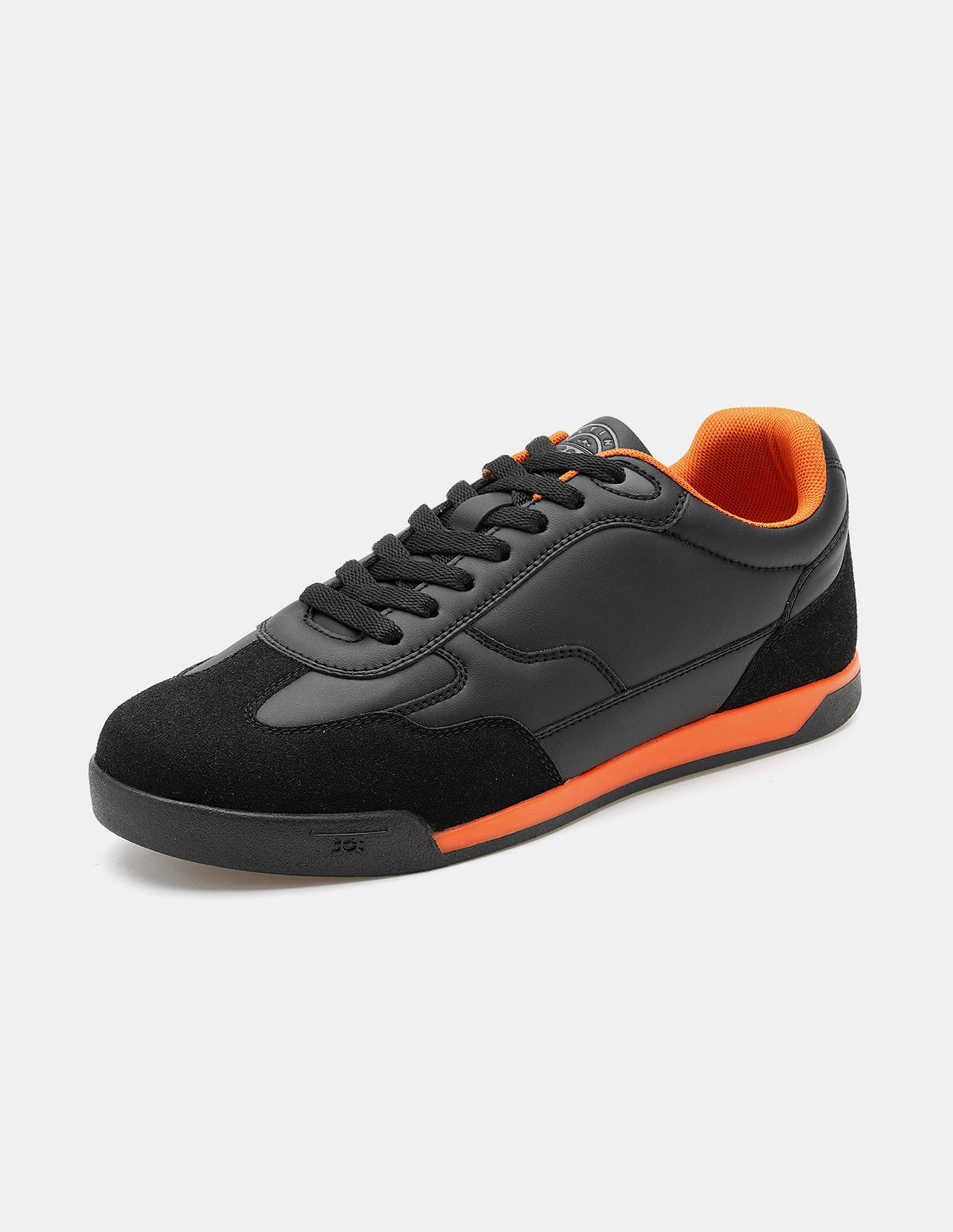 Flying Machine Men Hudson Colorblocked Suede Sneakers