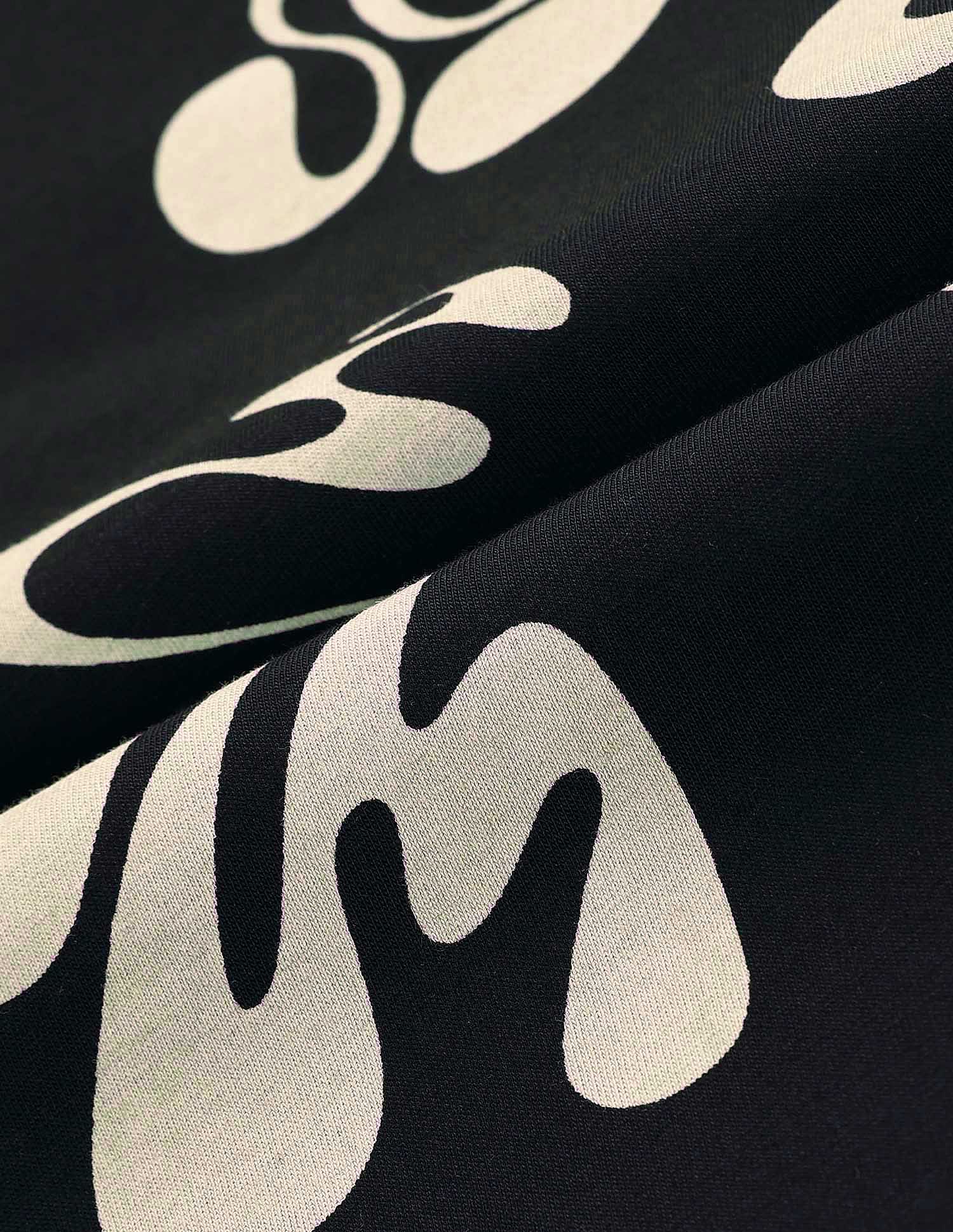 Flying Machine Abstract Printed Relaxed Fit T-Shirt