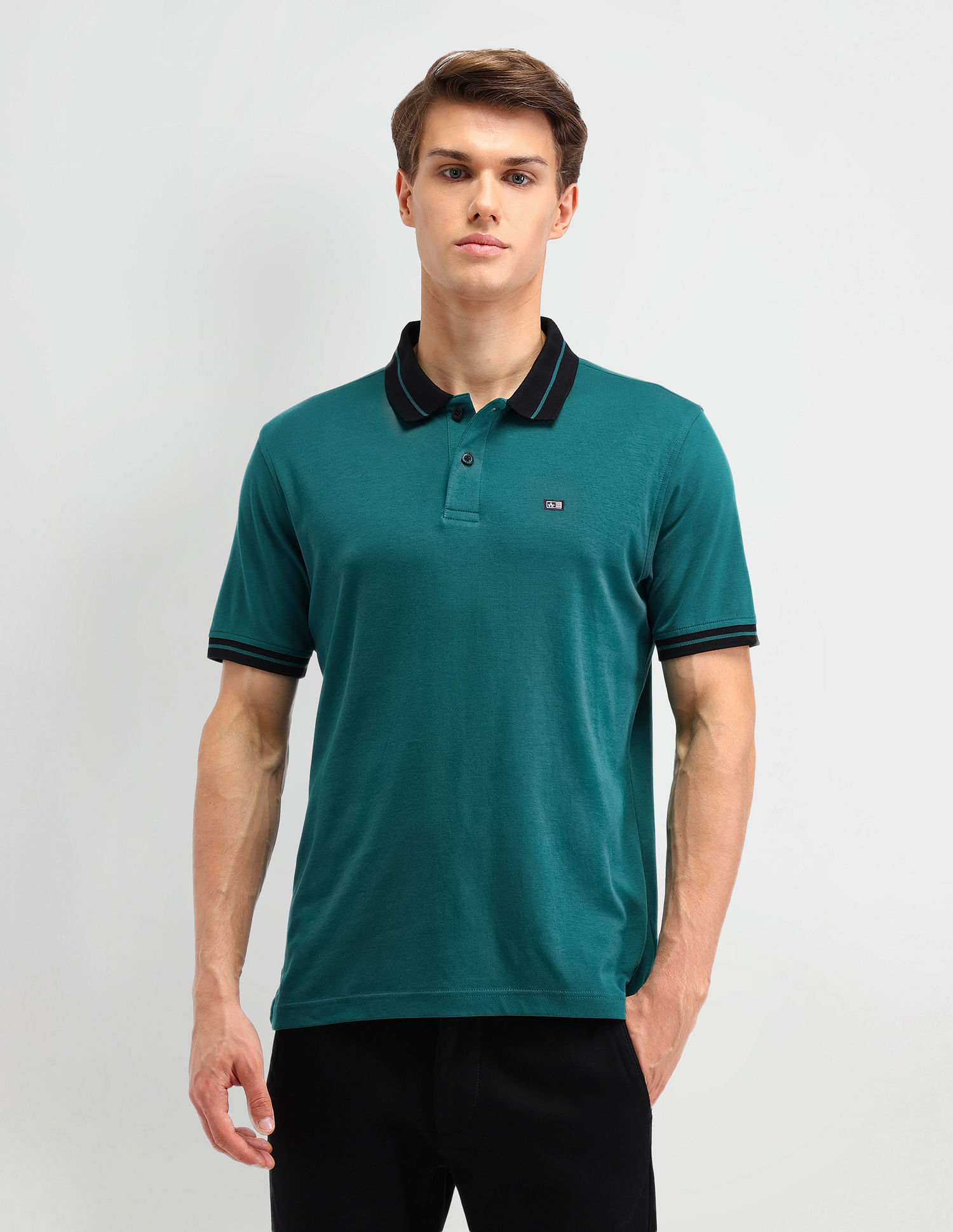 Arrow Sport Solid Regular Polo Shirt