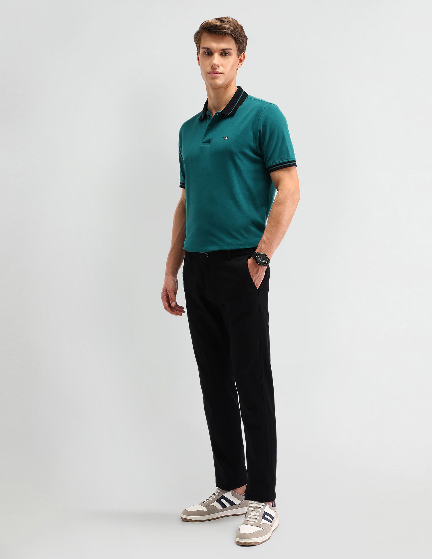 Arrow Sport Solid Regular Polo Shirt