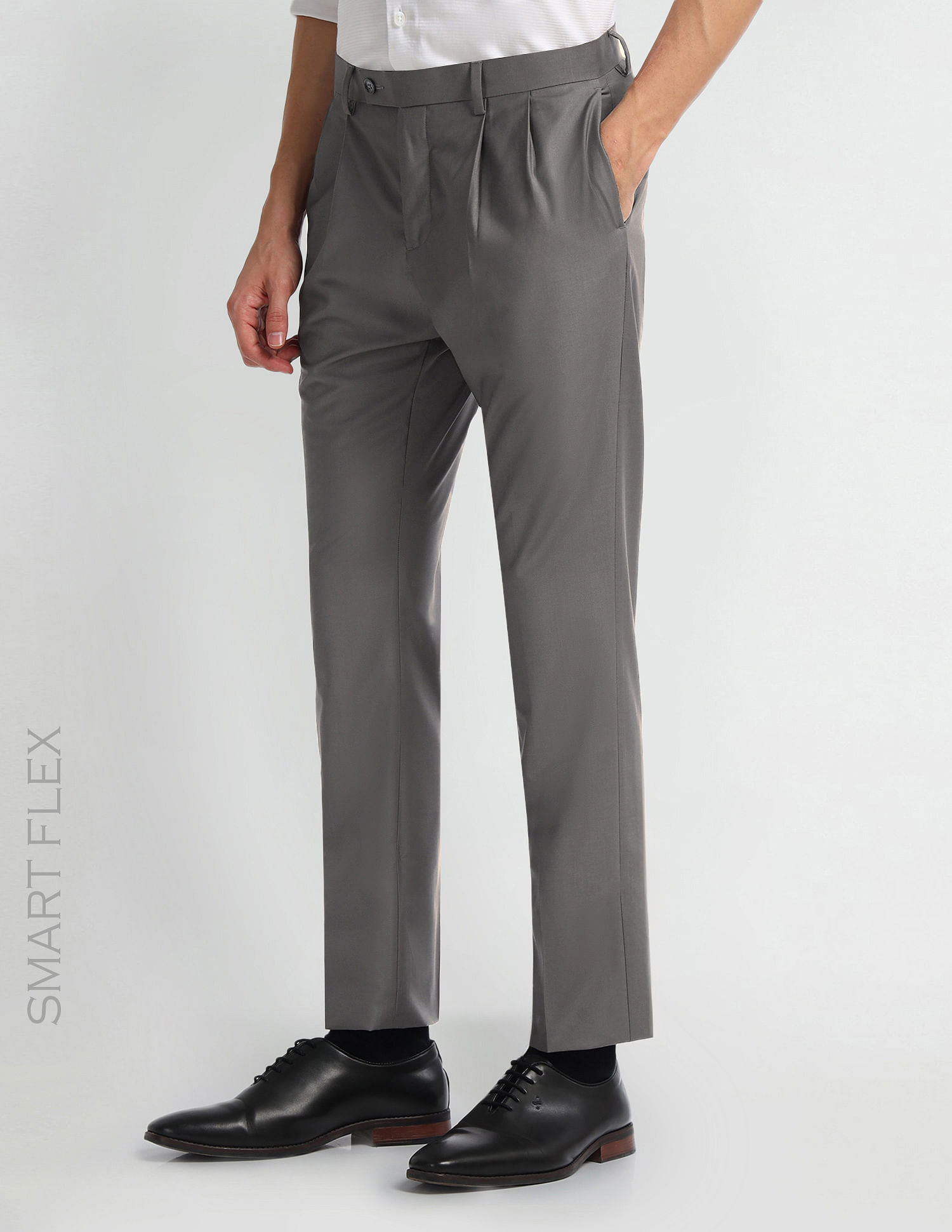 Arrow Smart Flex Slim Trousers