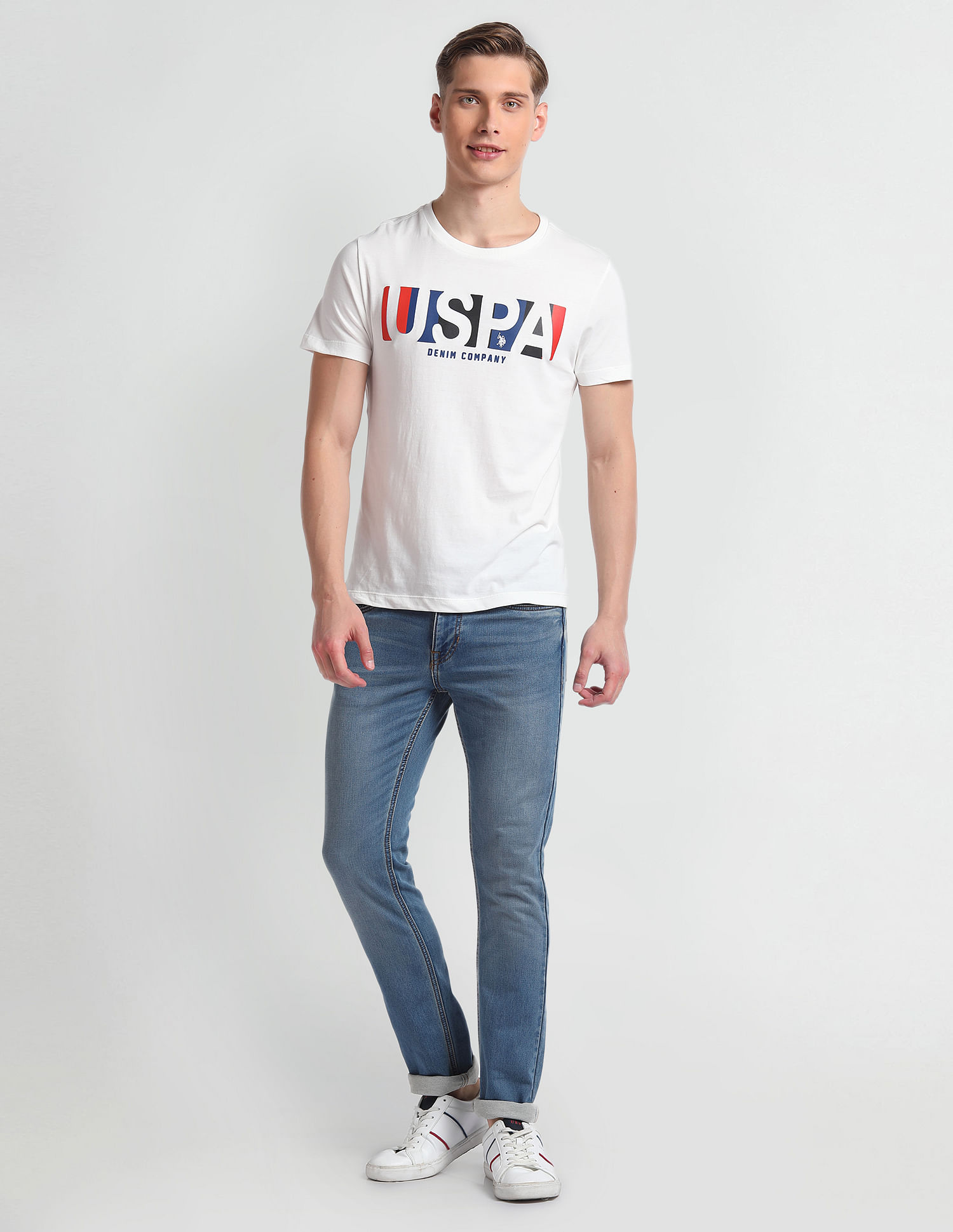 U.S. Polo Assn. Denim Co. Regallo Skinny Fit Blue Jeans