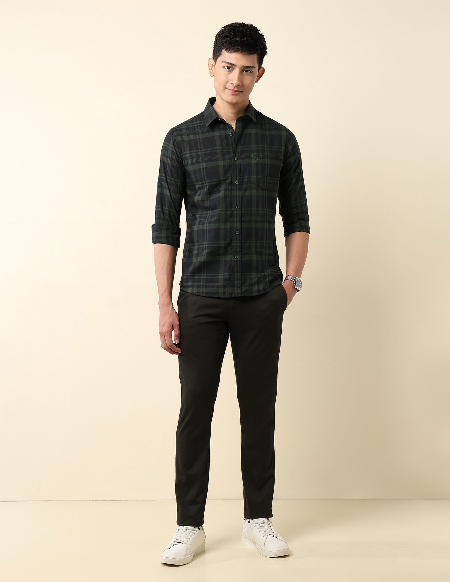 U.S. Polo Assn. Pure Cotton Tailored Fit Shirt