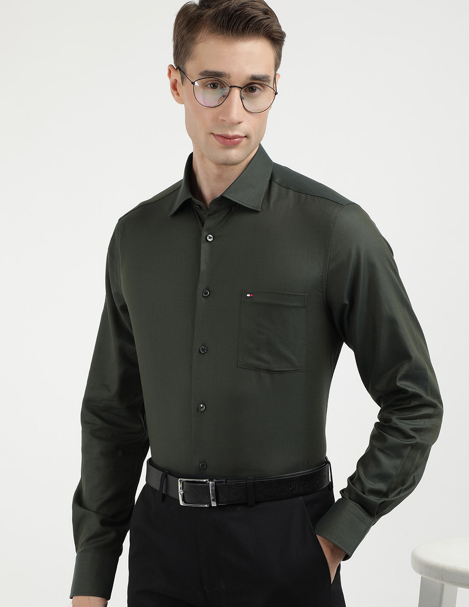 Tommy Hilfiger Regular Fit Dobby Shirt