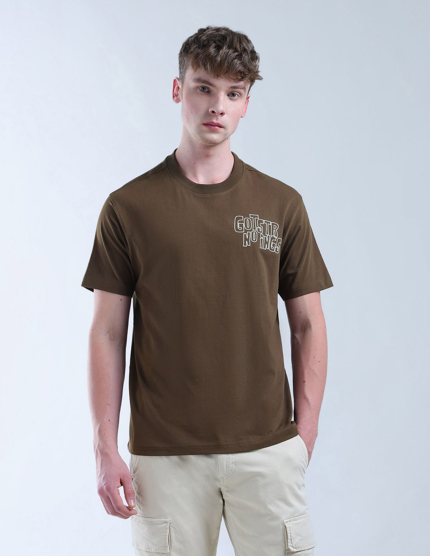 Flying Machine Color Of Home Glow In Dark T-Shirt