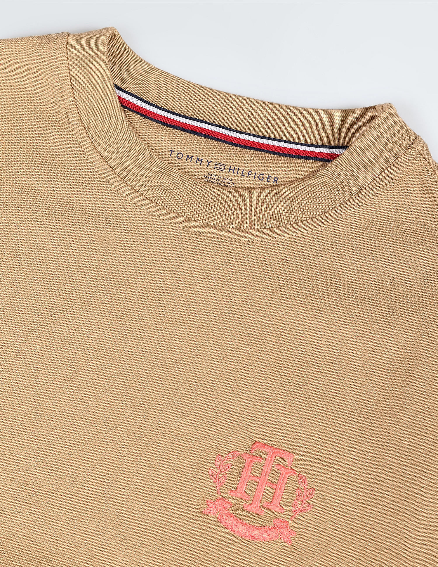 Tommy Hilfiger Monogram Jersey Solid T-Shirt