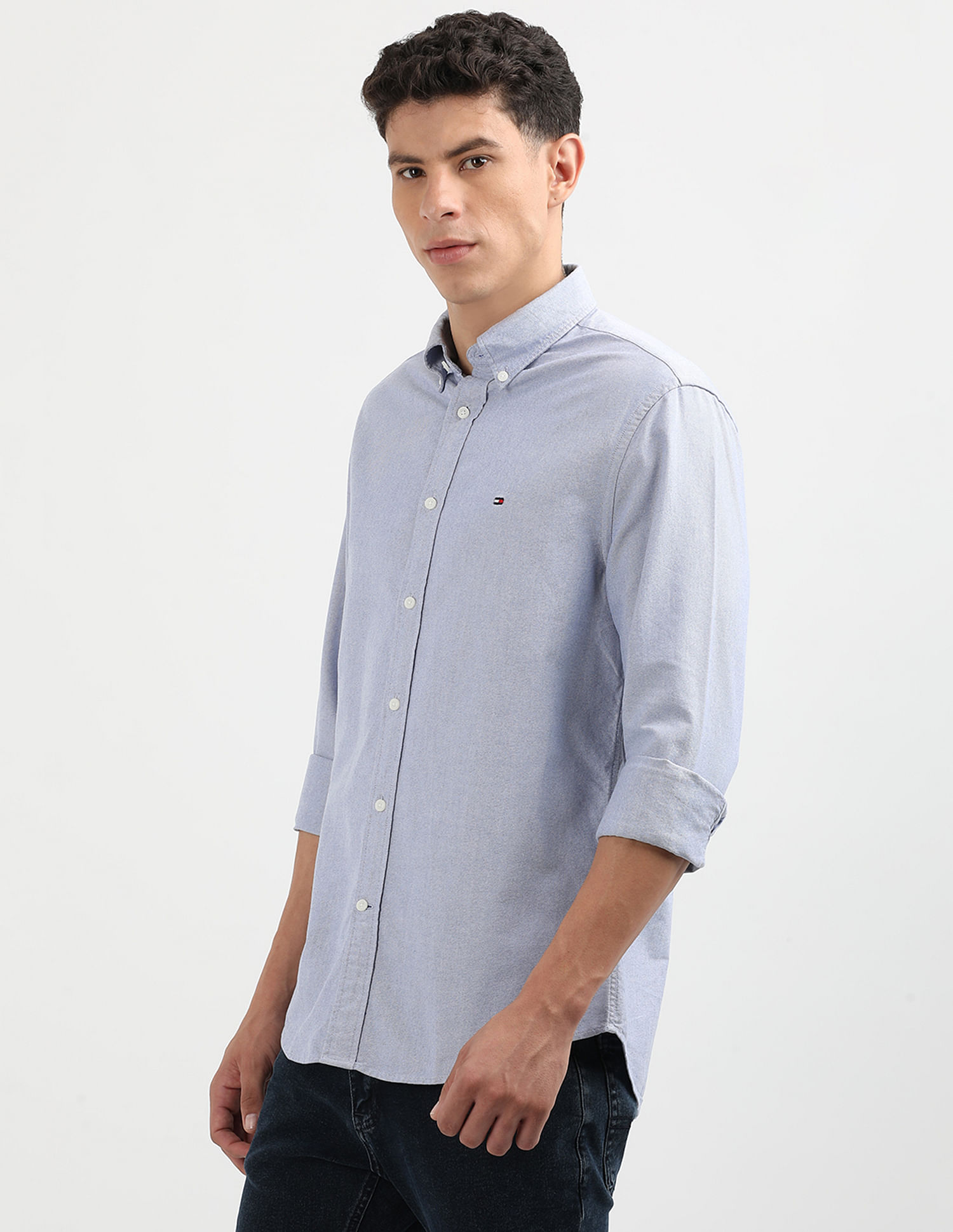 Tommy Hilfiger Solid Heritage Oxford Shirt