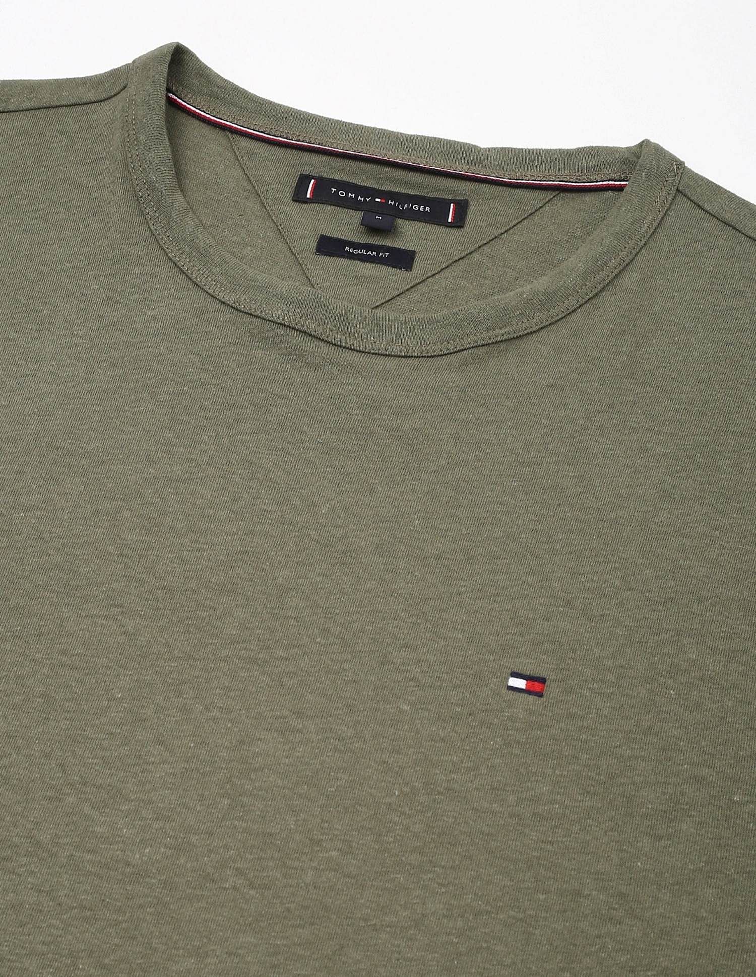 Tommy Hilfiger Solid Regular Fit T-shirt