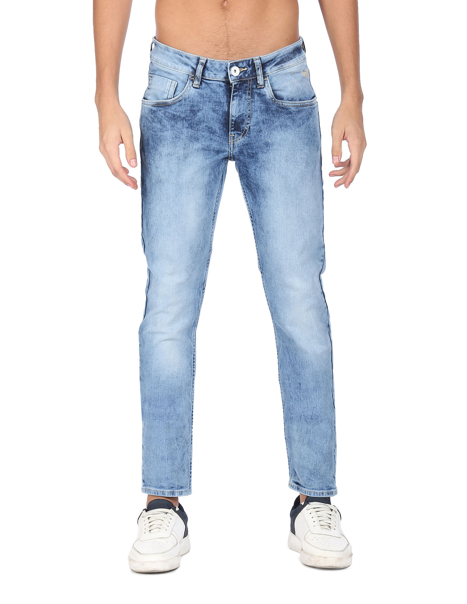 Flying Machine Jackson Skinny Fit Stone Wash Jeans