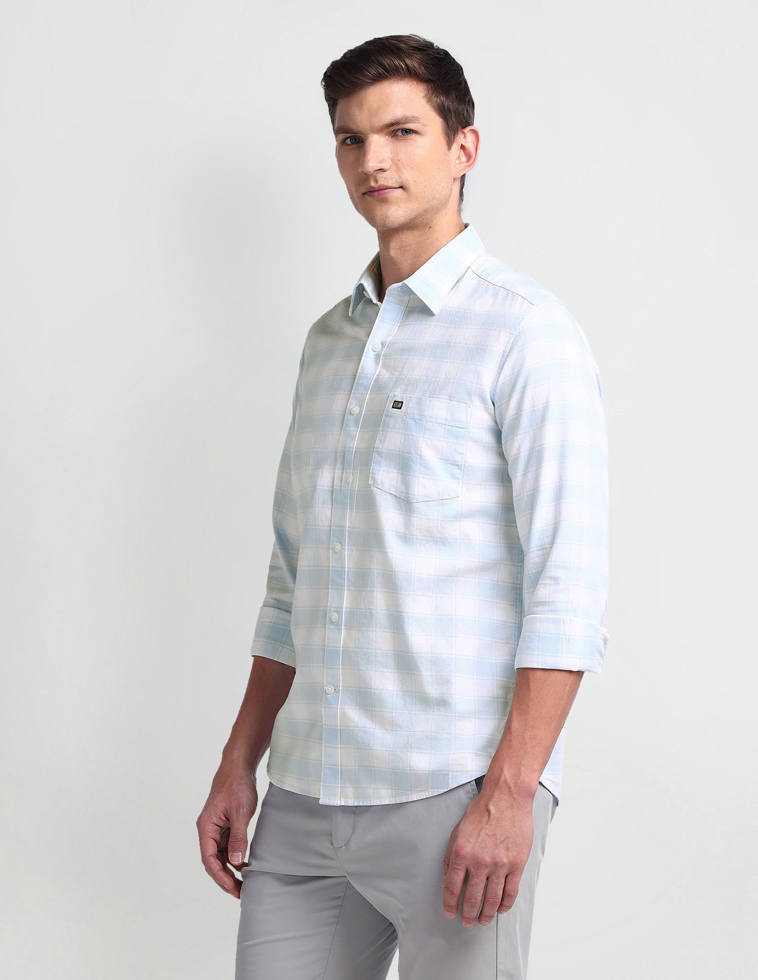 Arrow Sport Tartan Check Cotton Shirt