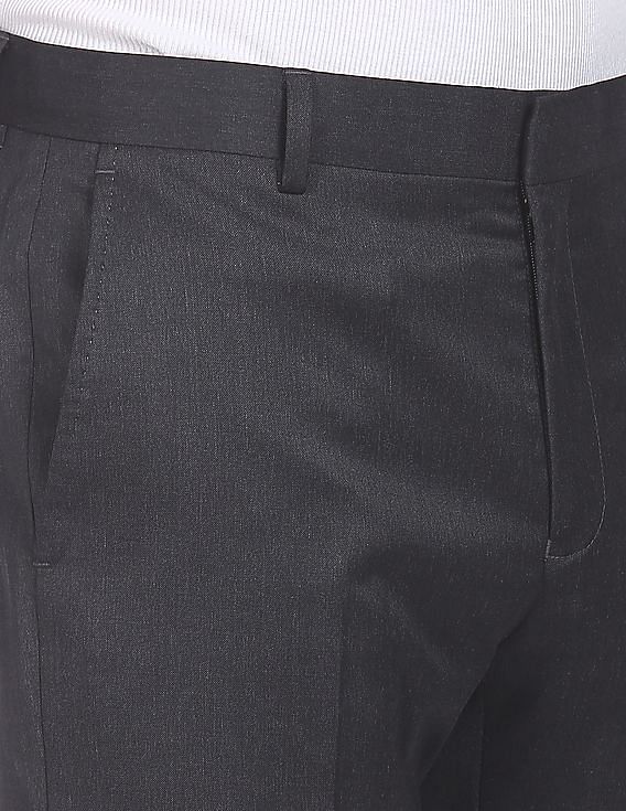 Buy Tandul Mens Trouser Black Trouser Stretchy Formal Trouser Trouser with  Unique Design Full Length Trouser with Elastic Waist Button Closer Boost  Your Style with Casual Trouser for Men Small Size at