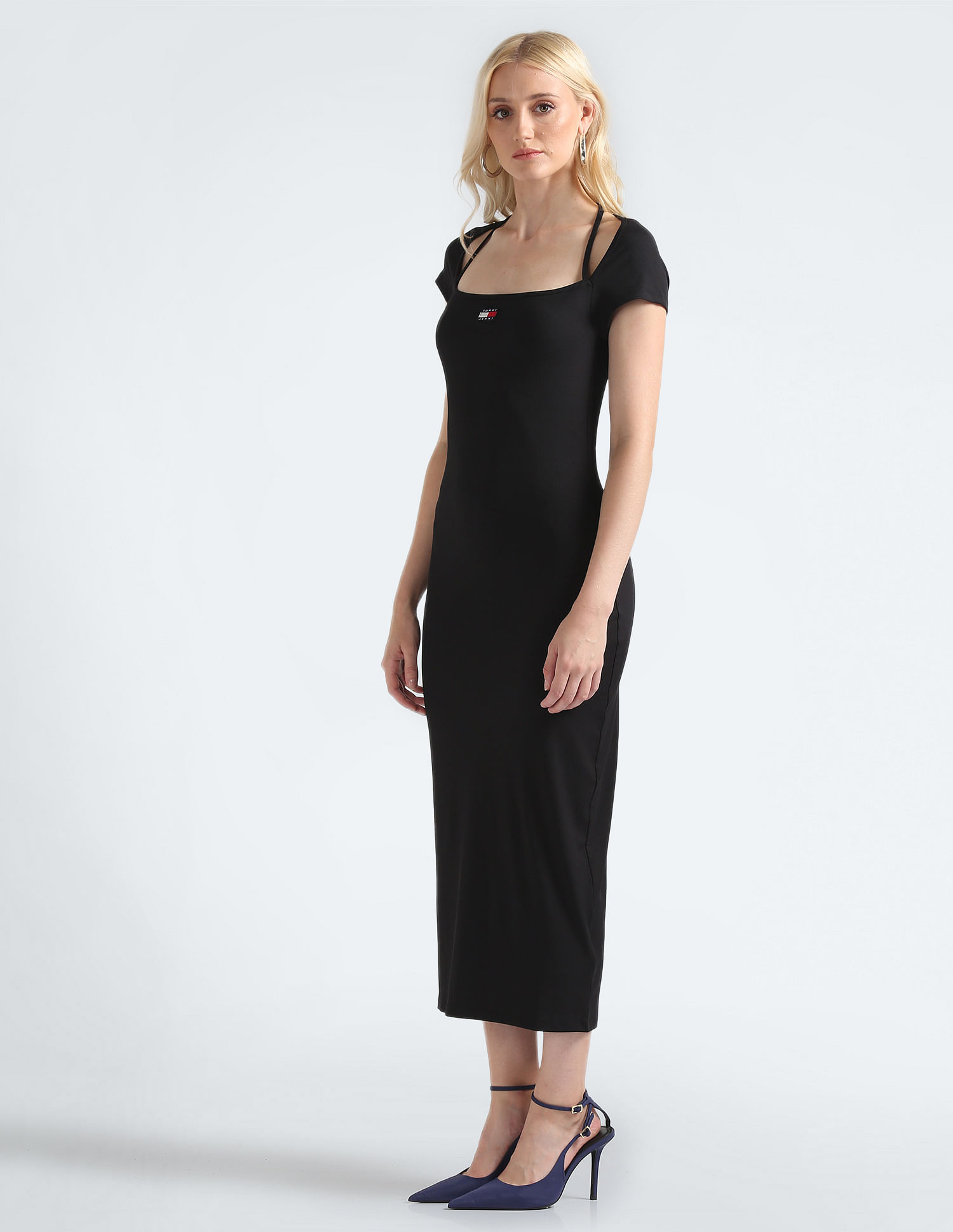 Tommy Hilfiger Mini Badge Ribbed Dress