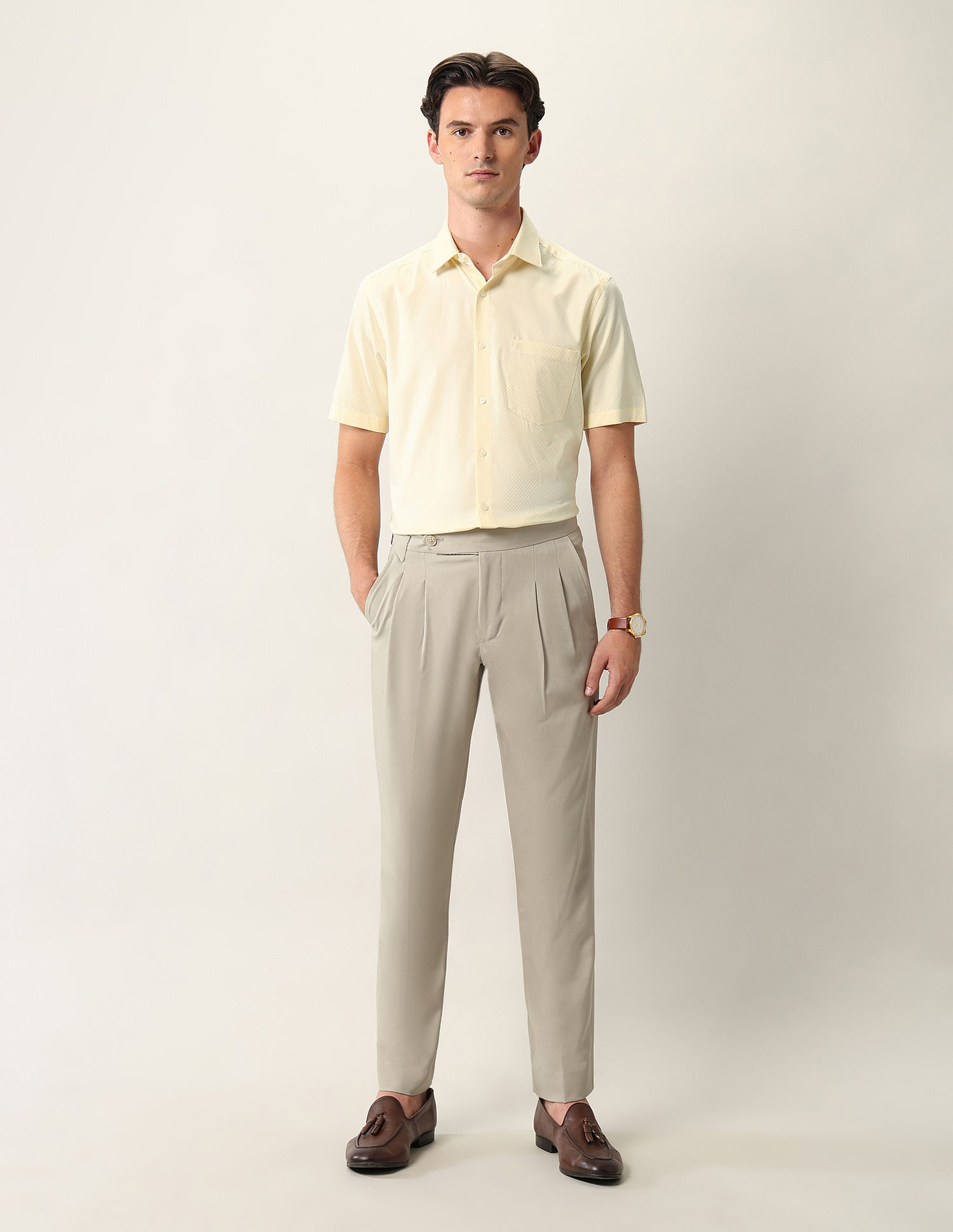 Arrow Liberty Classic Fit Pure Cotton Ceremonial Shirt