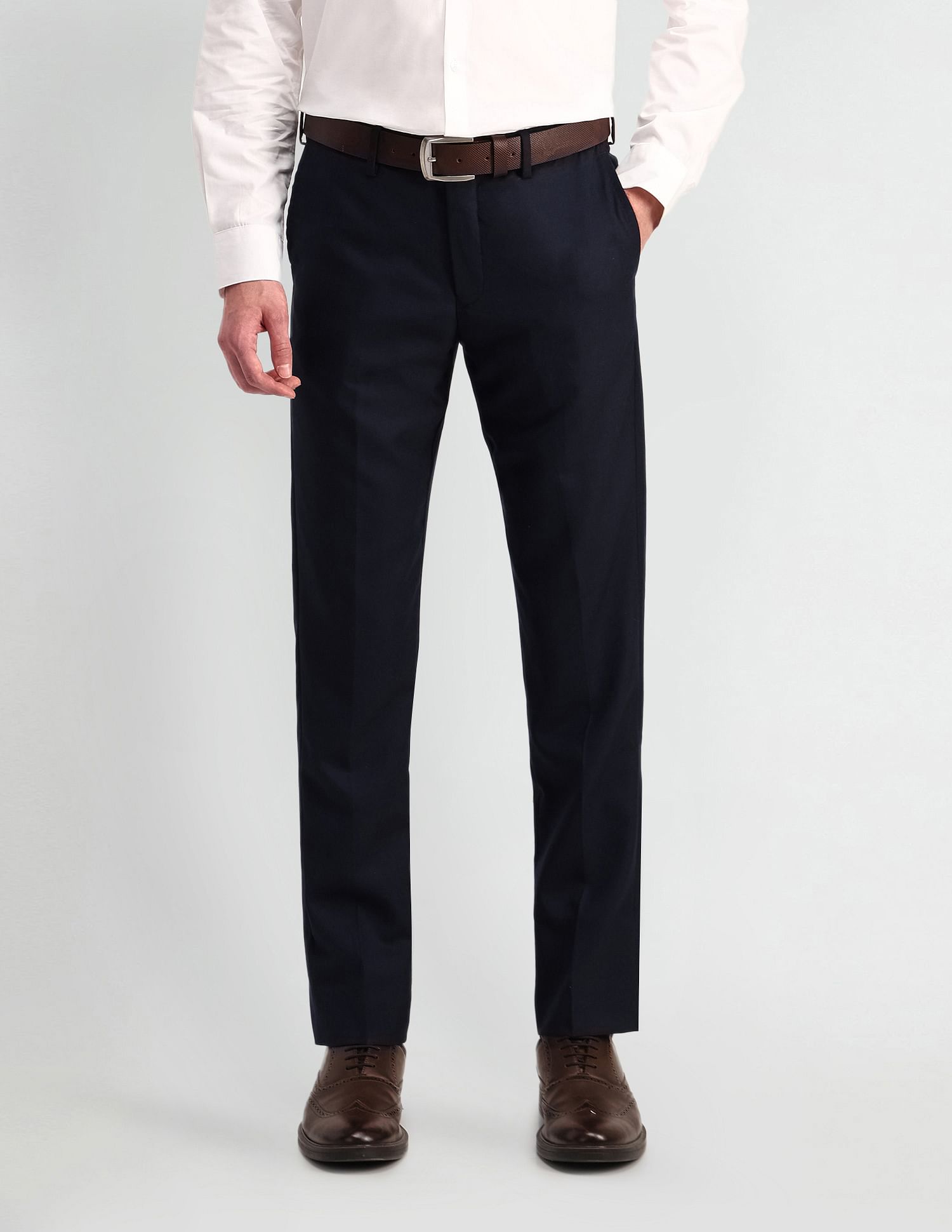 Arrow Mid Rise Twill Trousers