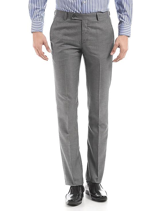 Buy Grey Formal Trousers Online in India at Best Price  Westside