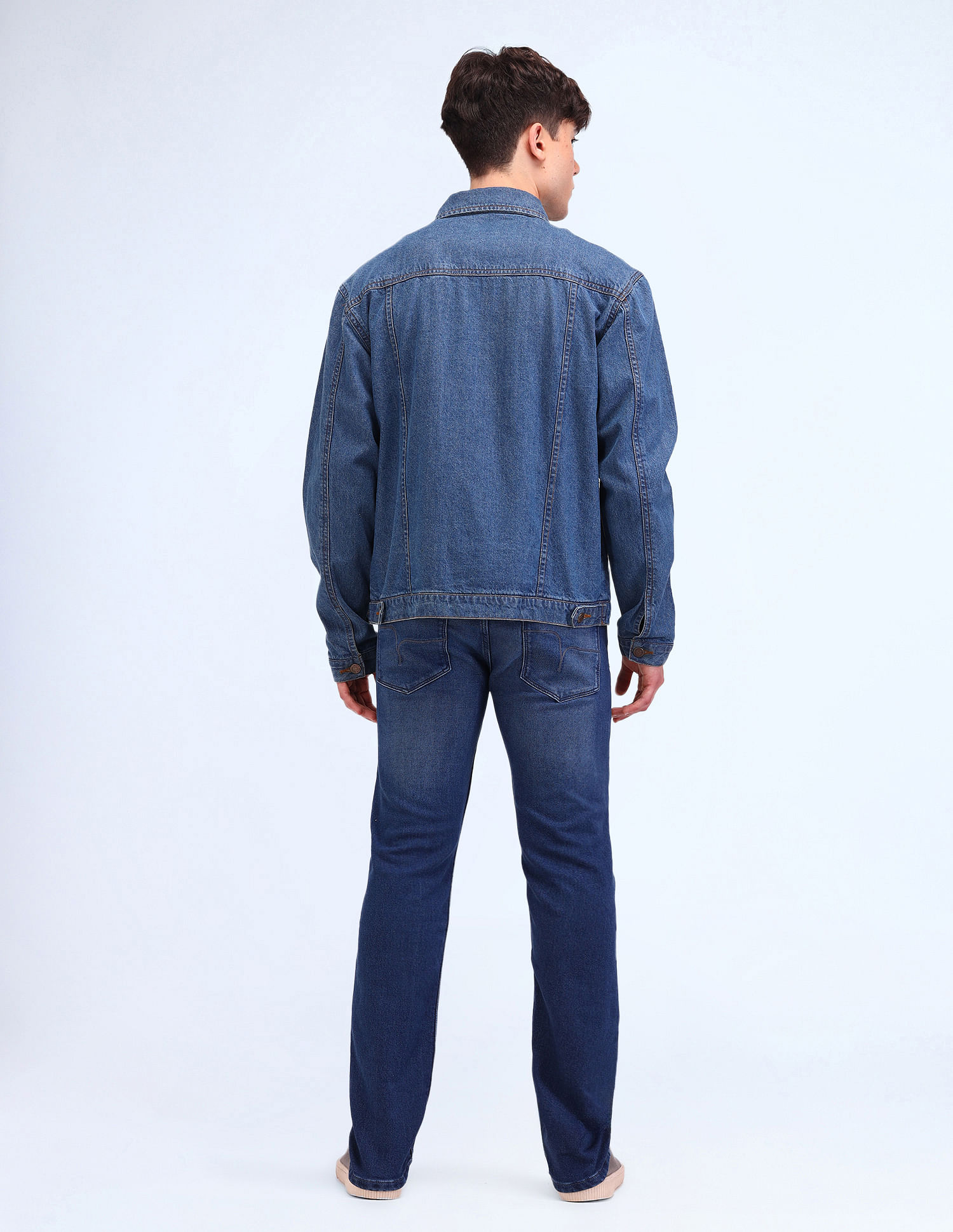 Flying Machine F-Jango Straight Fit Blue Jeans
