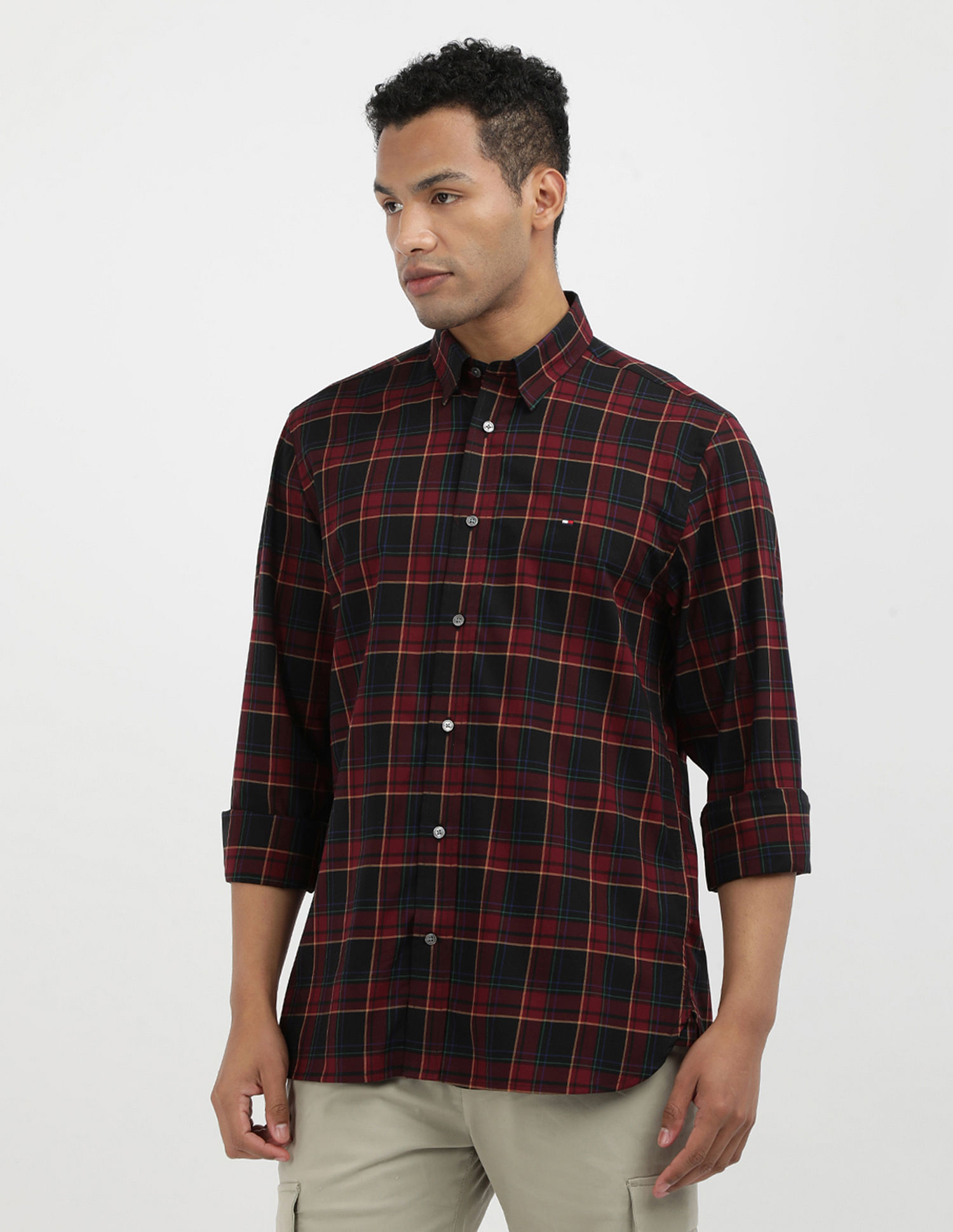 Tommy Hilfiger Oxford Midscale Check Shirt