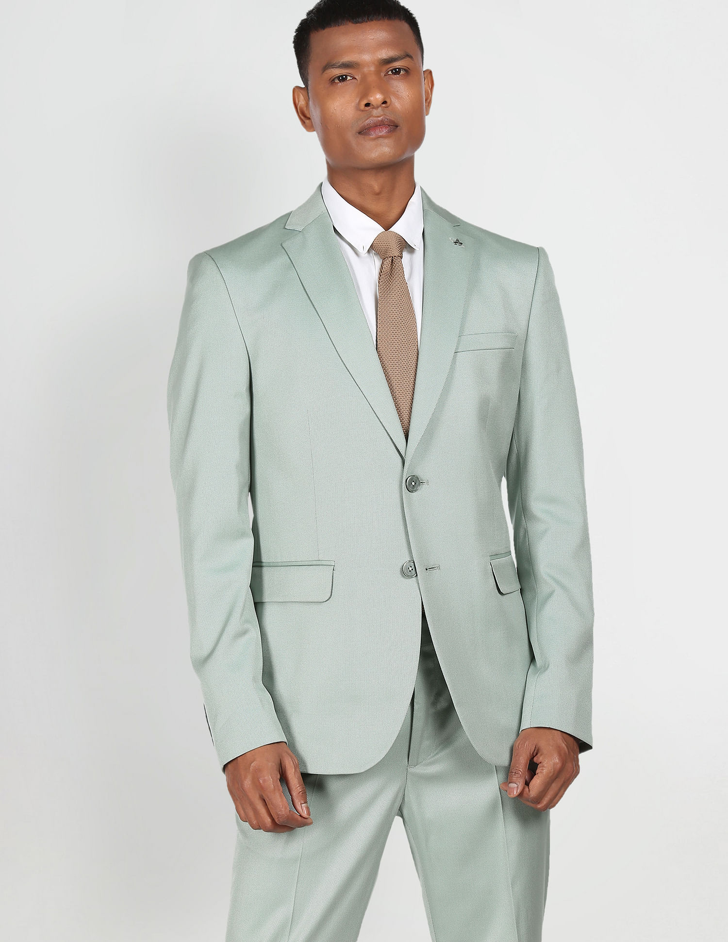 Brown Raymond Saphire Formal Mens 2 Piece Suit – Luxurazi
