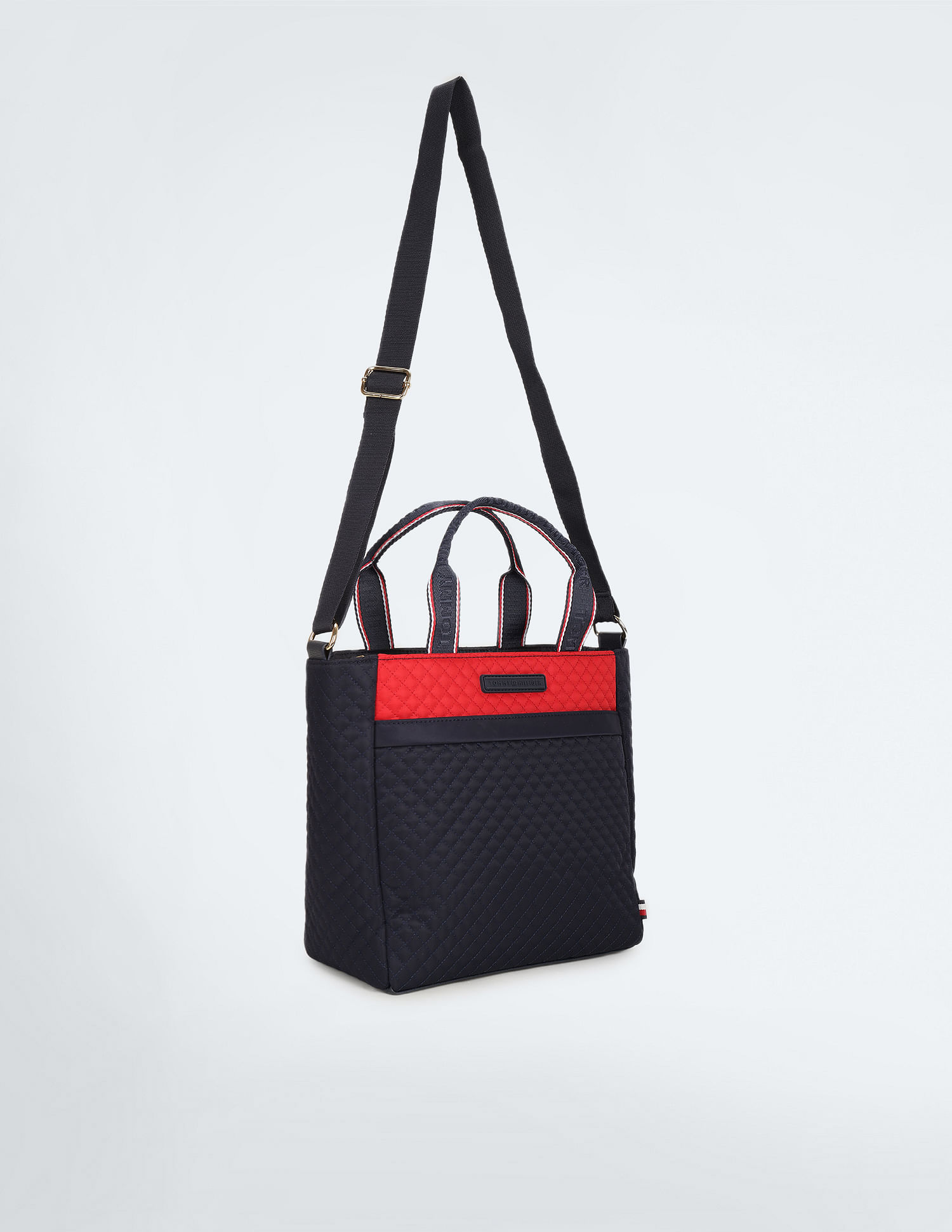 Tommy Hilfiger Quilted Nylon Mini Shopper Bag
