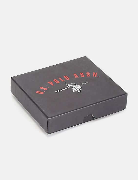 U.S. Polo Assn. Textured Tri-Fold Wallet