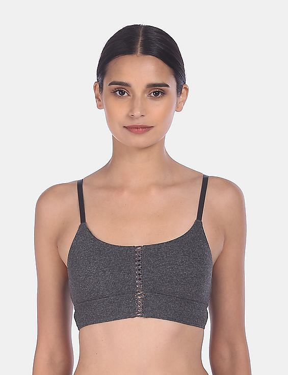 Aeropostale Ribbed Padded Bralette