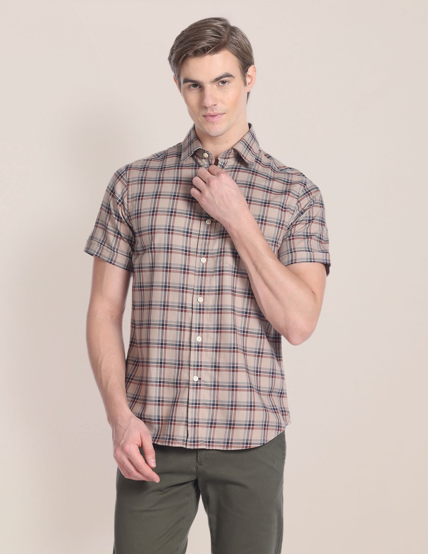 U.S. Polo Assn. Tartan Check Short Sleeve Shirt