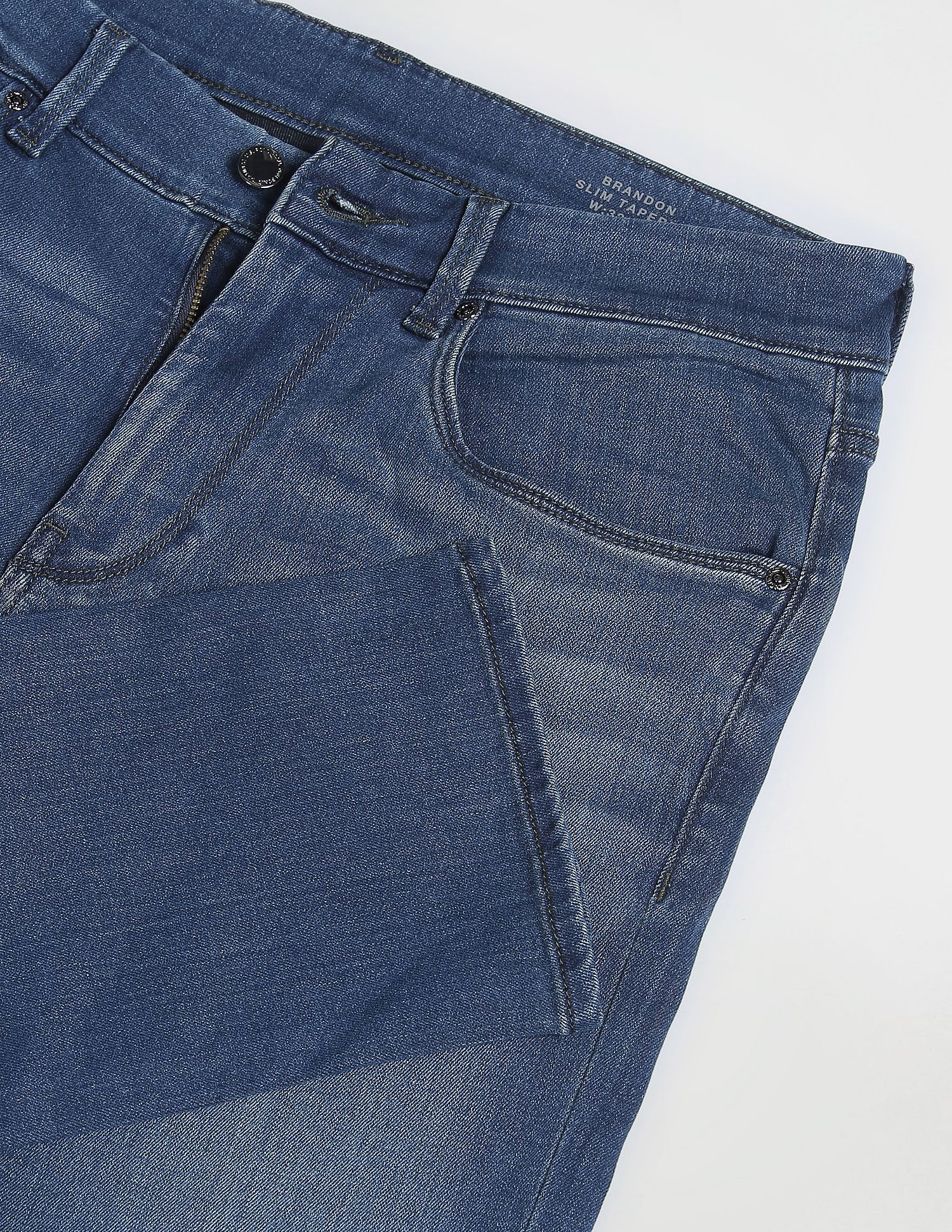 U.S. Polo Assn. Denim Co. Brandon Slim Tapered Fit Blue Jeans