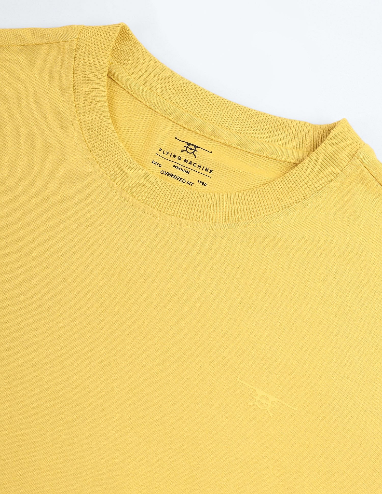 Flying Machine Pure Cotton Oversized T-Shirt