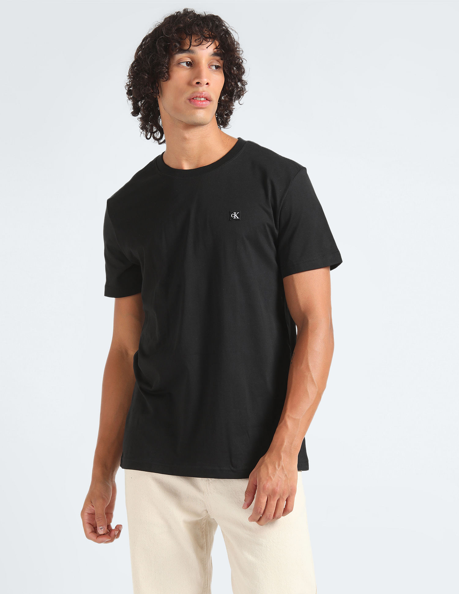 Calvin Klein Regenerative Cotton Solid T-Shirt