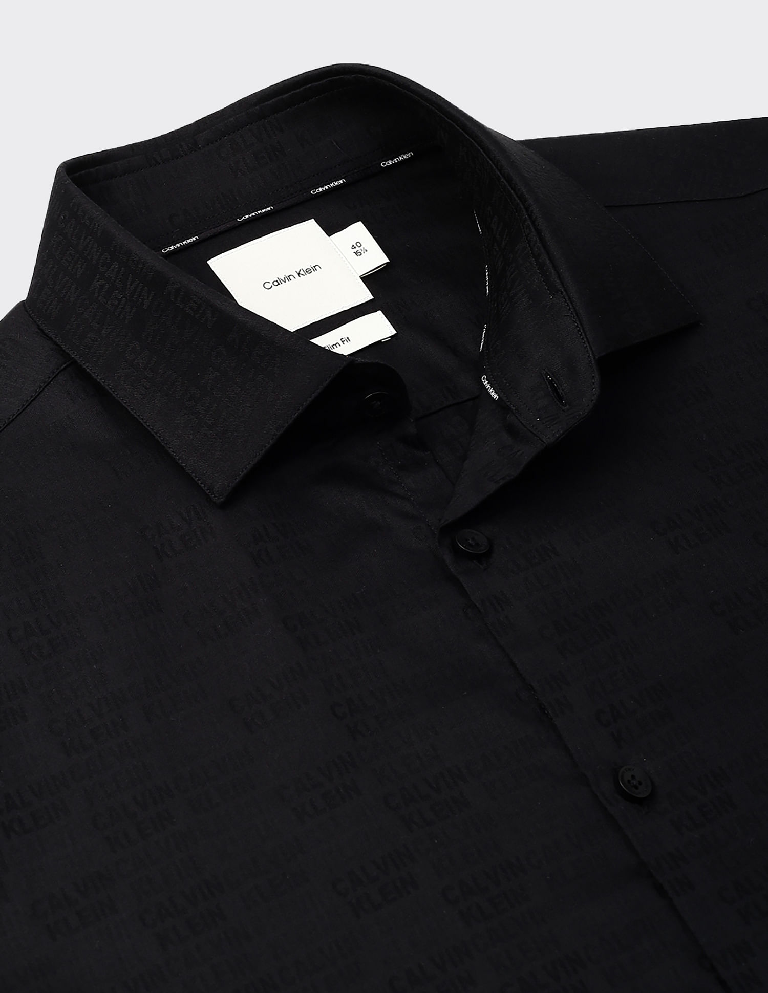 Calvin Klein Jeans Slim Fit Textured Shirt