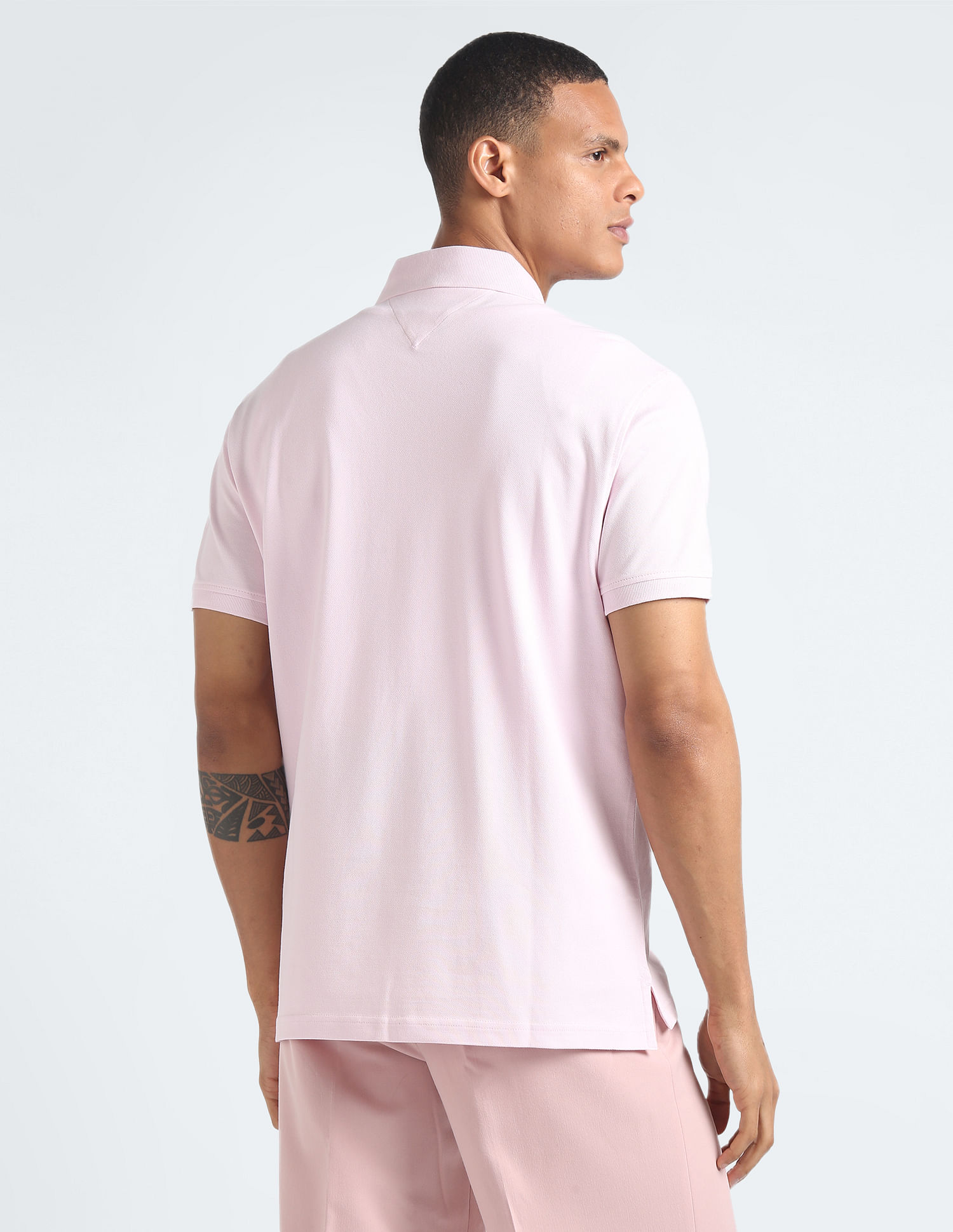 Tommy Hilfiger 1985 Organic Cotton Solid Polo Shirt
