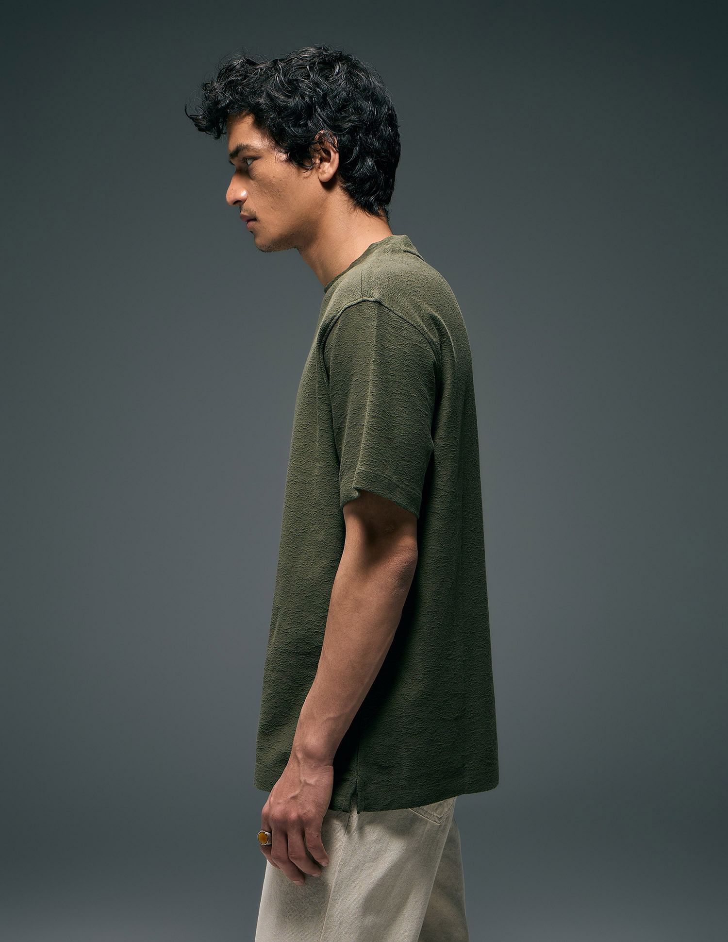 Flying Machine Relaxed Fit Pure Cotton T-Shirt