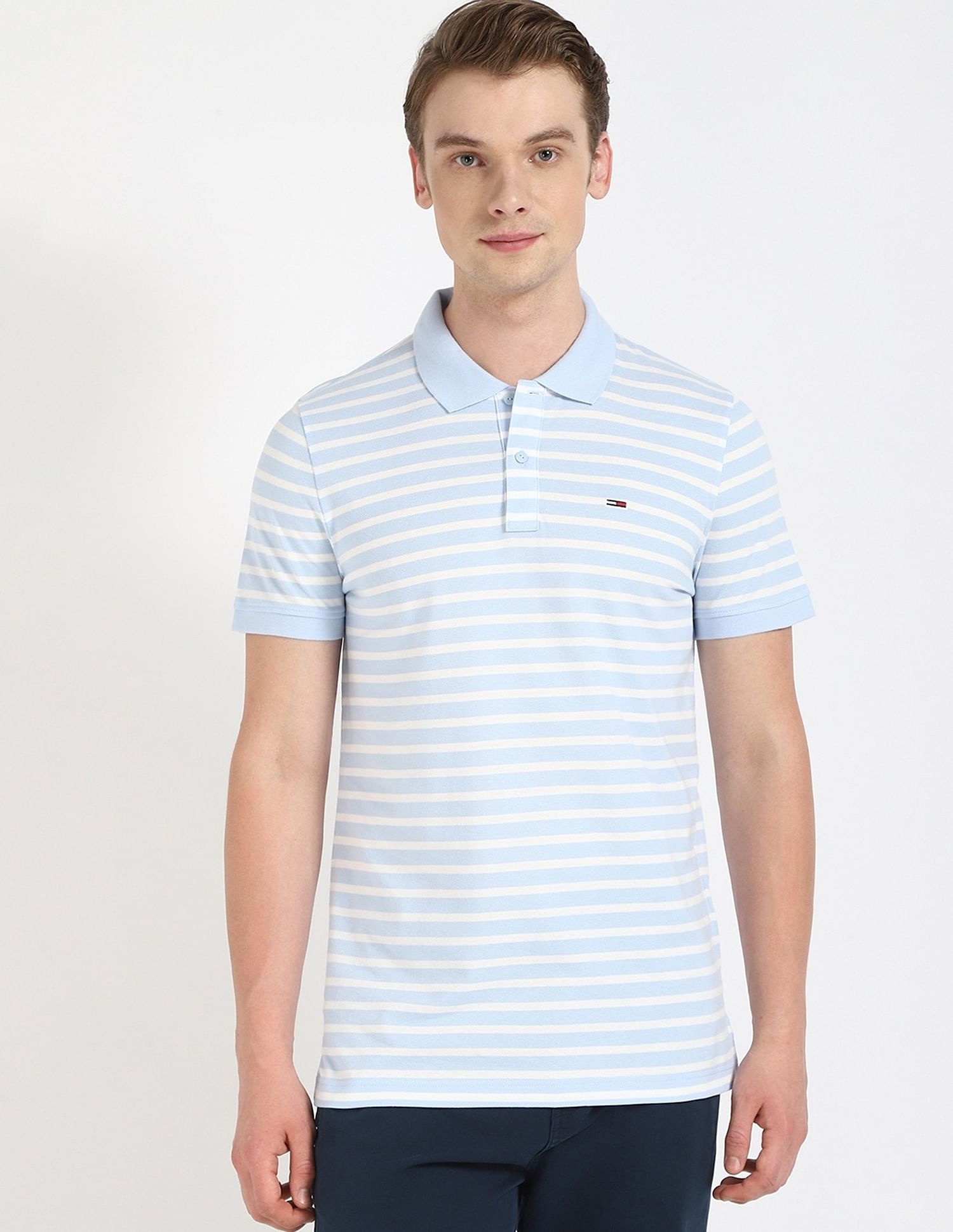Tommy Hilfiger Solid Slim Fit Polo