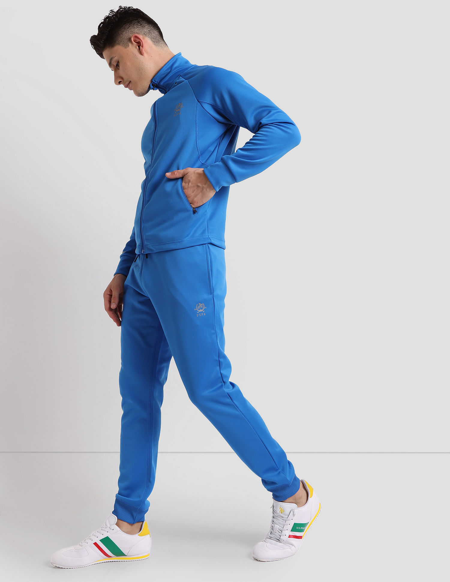 U.S. Polo Assn. Reflective Logo Training Track Pants