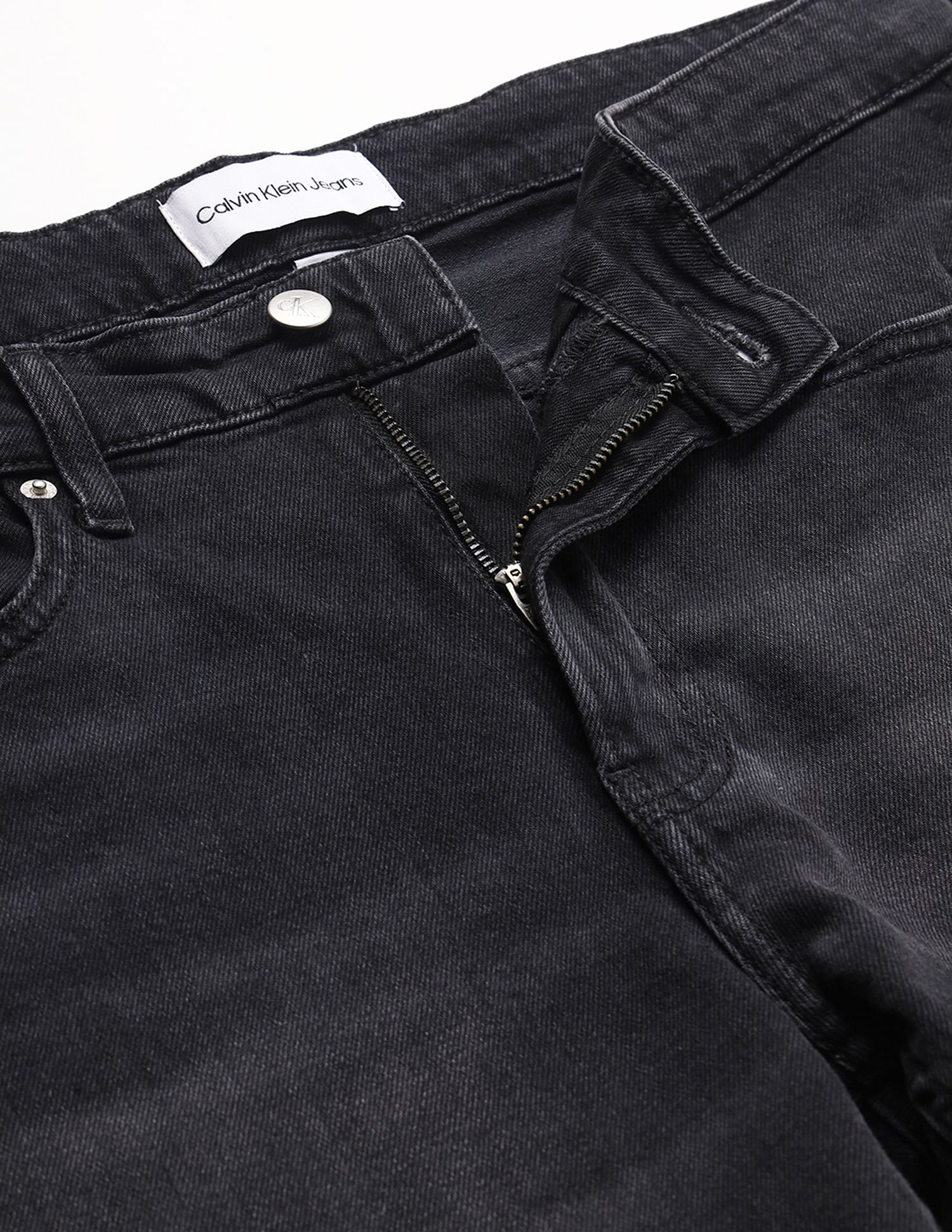 Calvin Klein Mid Rise Slim Tapered Fit Jeans