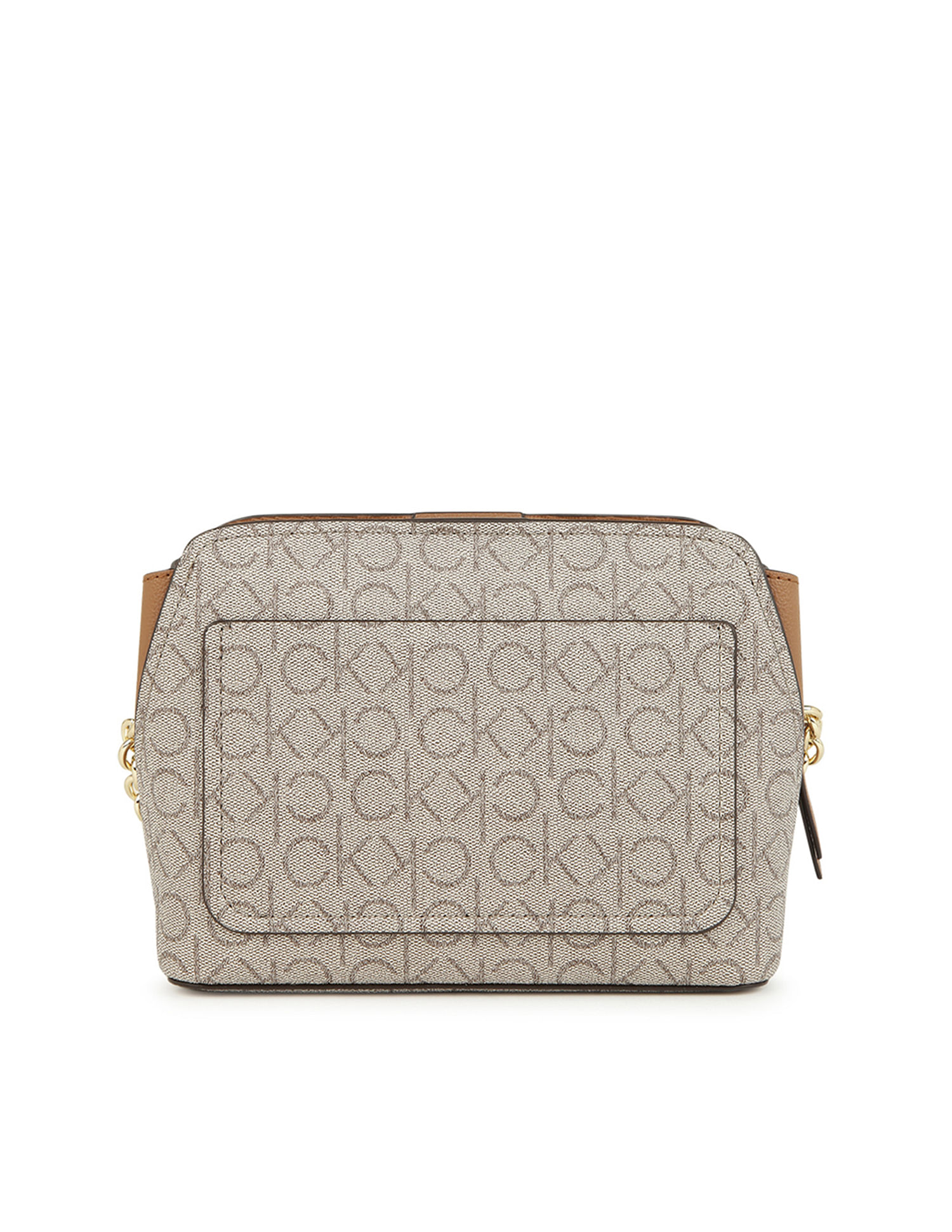 Buy Calvin Klein Monogram Print Hailey Crossbody Bag NNNOW