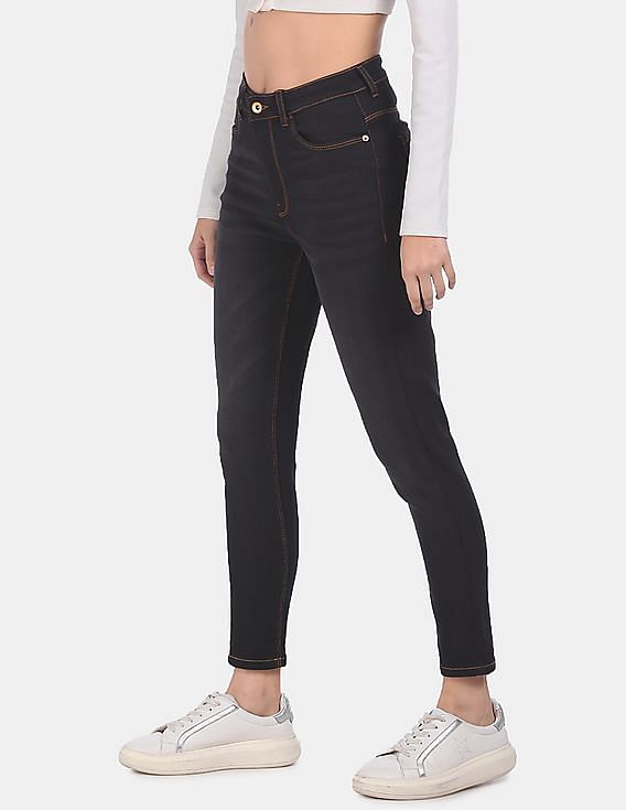 Flying Machine Women High Rise Veronica Skinny Fit Jeans