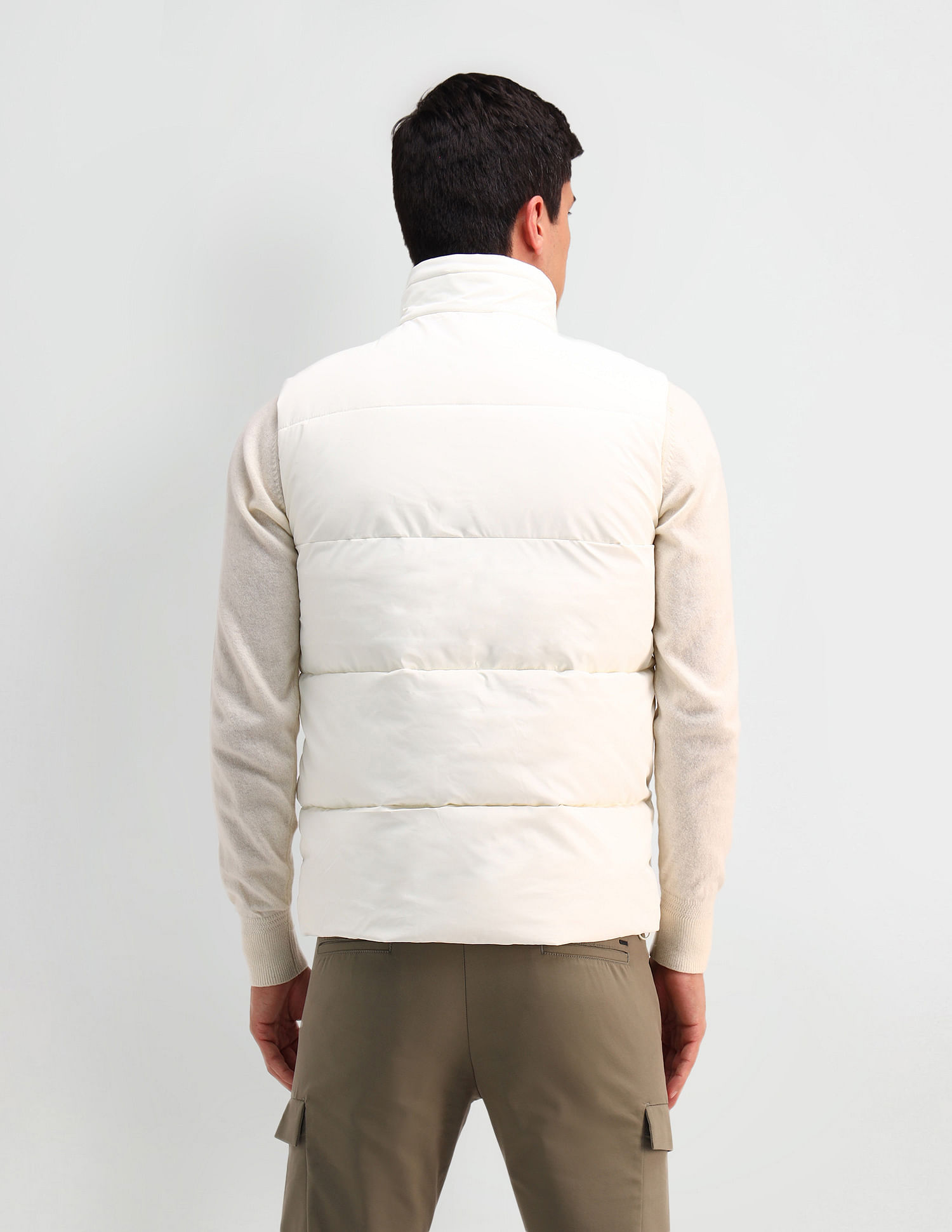 Arrow Sport Sleeveless With Hood Padded Jacket