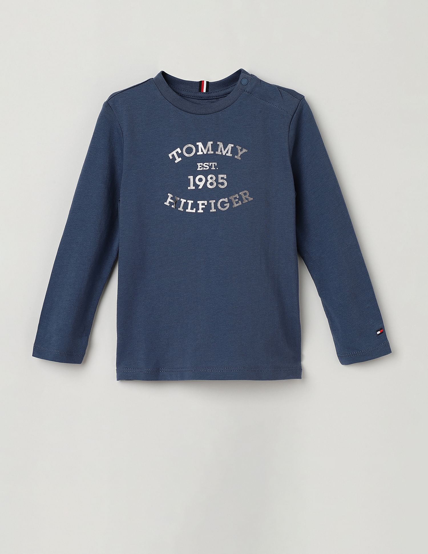 Tommy Hilfiger Kids Boys Transitional Monotype Foil T-Shirt