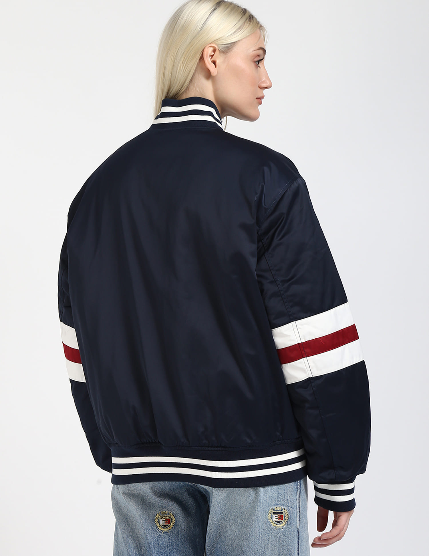 Buy Tommy Hilfiger Blue Women's Jacket for Casual Chic