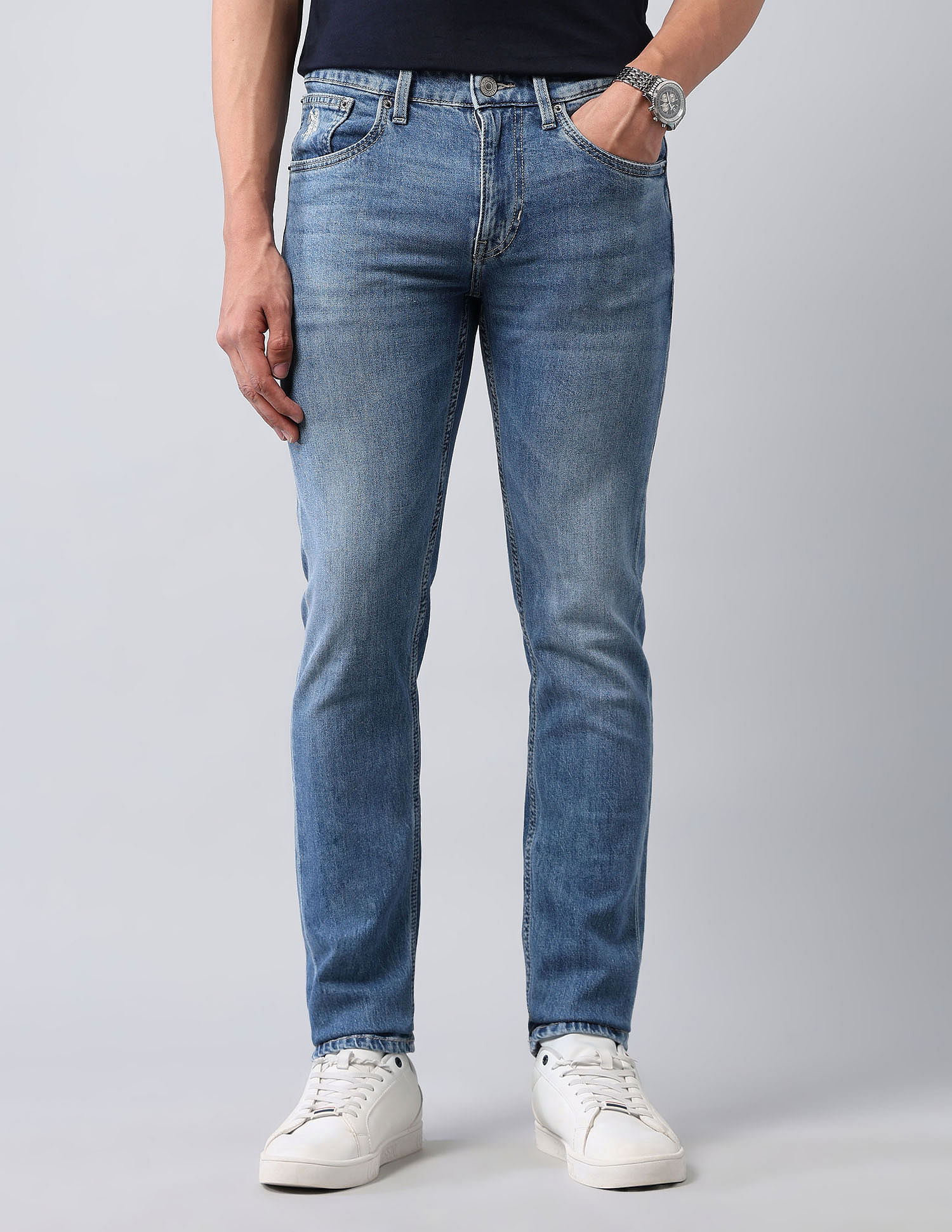 U.S. Polo Assn. Denim Co. Regallo Skinny Fit Blue Jeans