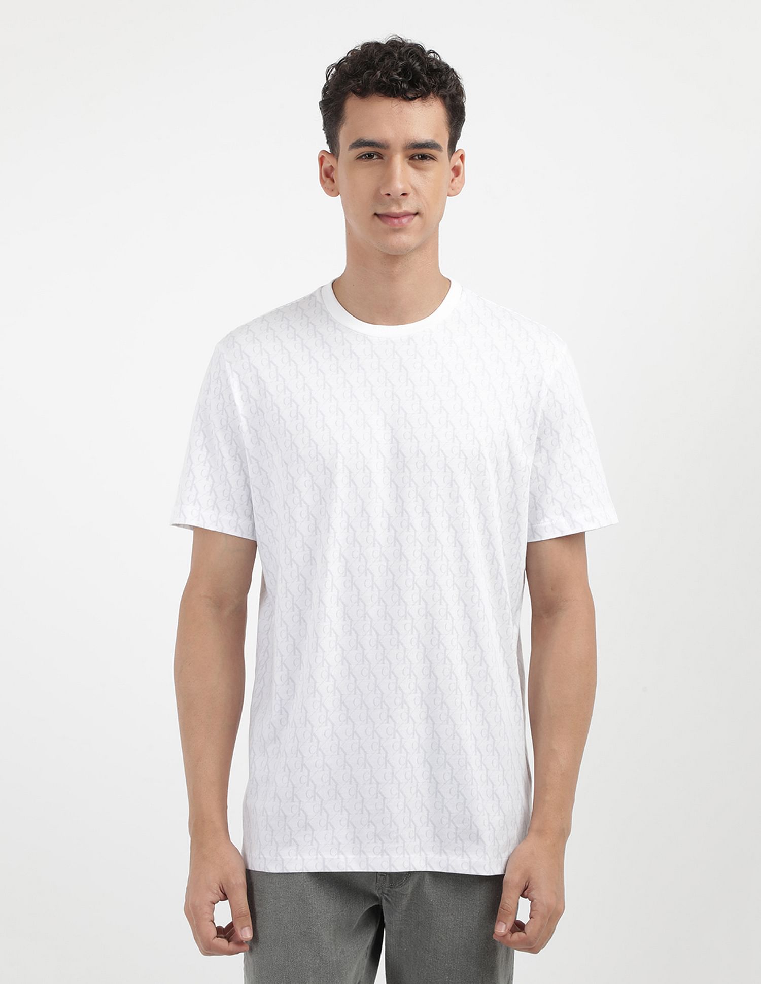 Calvin Klein Jeans Refined Aop Liquid Textured T-Shirt
