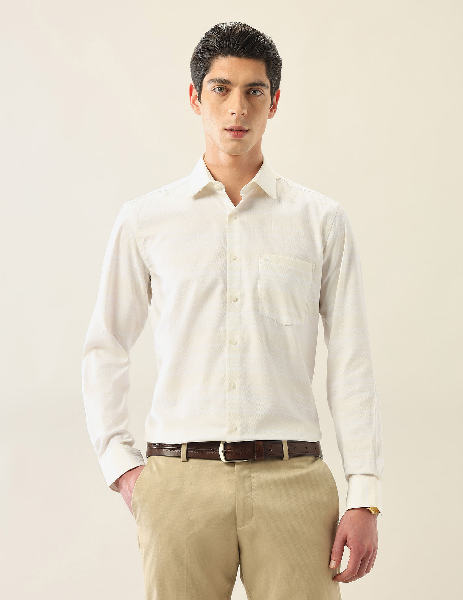 Arrow Horizontal Striped Ceremonial Shirt